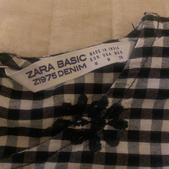 Zara | Gingham Dress - Picture 11 of 12